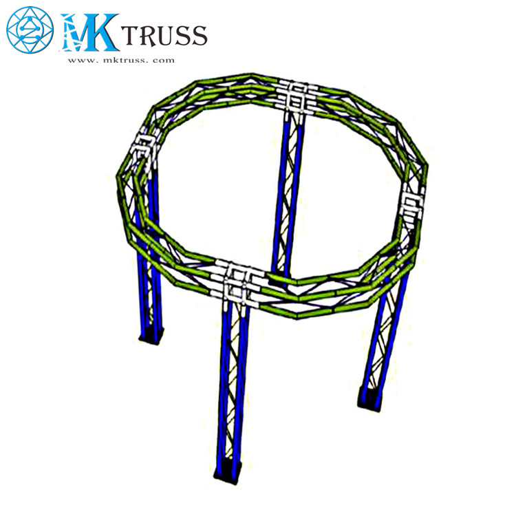 Indoor/Outdoor Event Stage Truss System with TUV/SGS Certificate and Aluminum 6082-T6