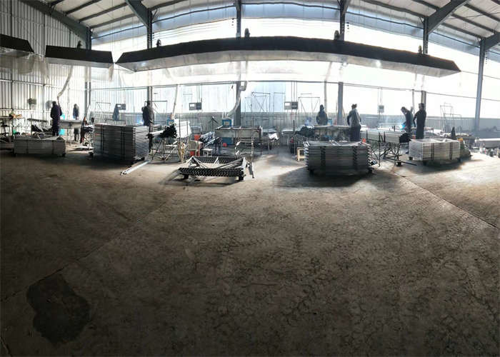 Galvanized Steel Plate Self Climbing Scaffold System Perforated Round Hole