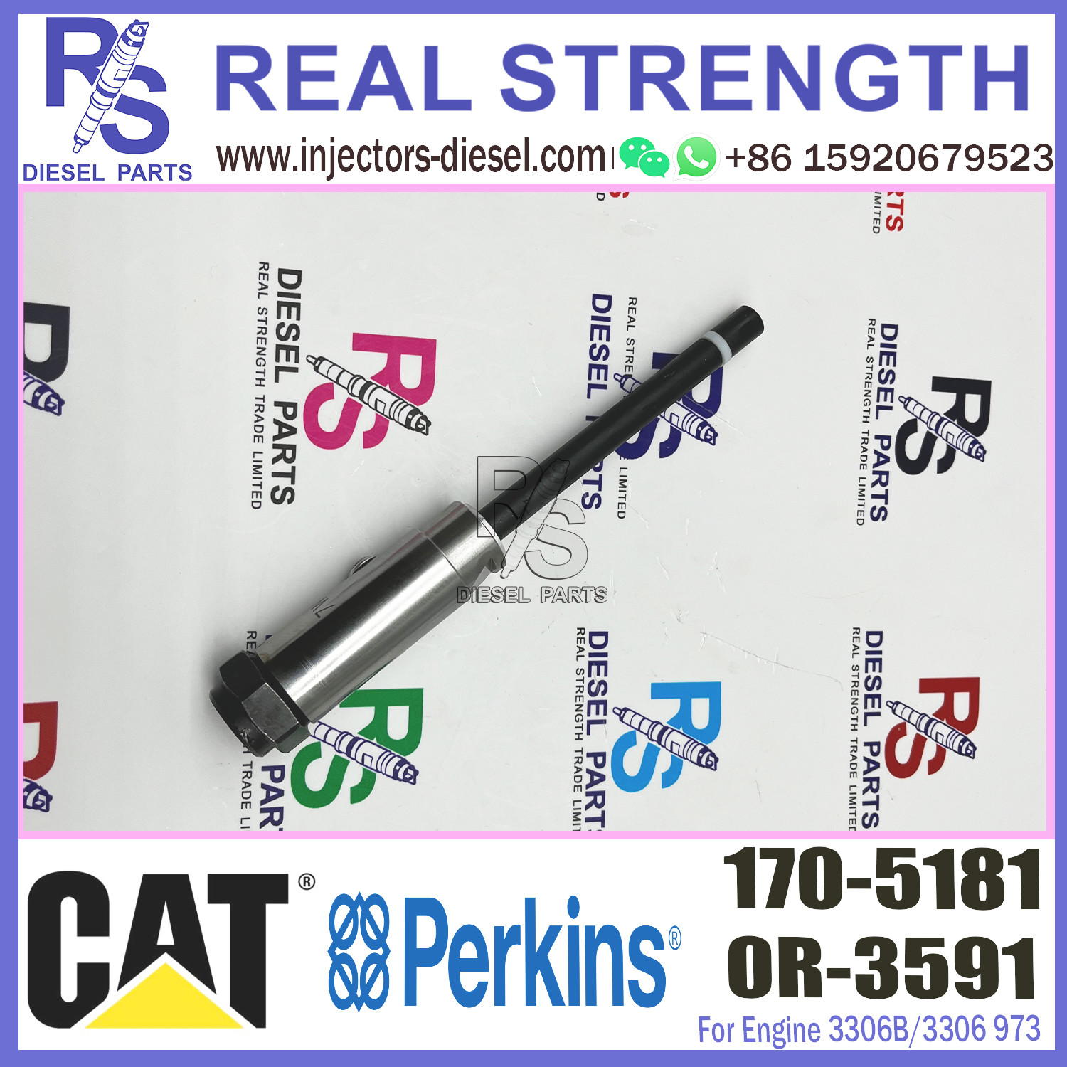 1705181 170-5181 Diesel Injector Nozzle For Caterpillar R1300G D7G2 D7R 350 350L