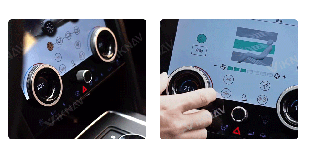 For Land Rover Discovery Sport L550 2015-2019 AC Air Conditioning AC Panel Climate Control LCD Screen 10.4inch