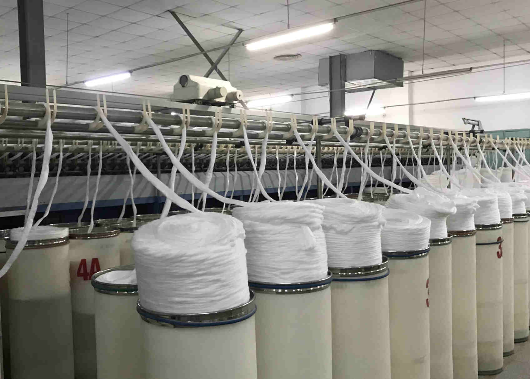 Optic White 42/2 Spun TFO Polyester Yarn Reliable China Supplier