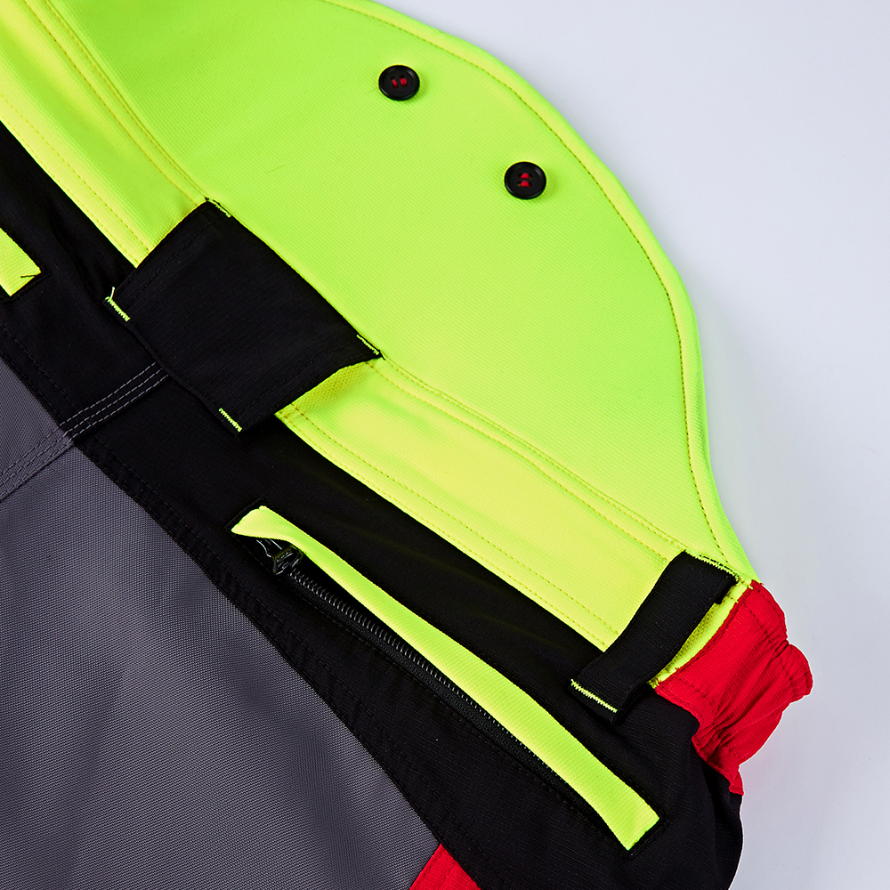 Multi Layer Nylon Fabric Chainsaw Protective Clothing Breathable , Chainsaw Jacket , Cut Protection Chainsaw Chaps