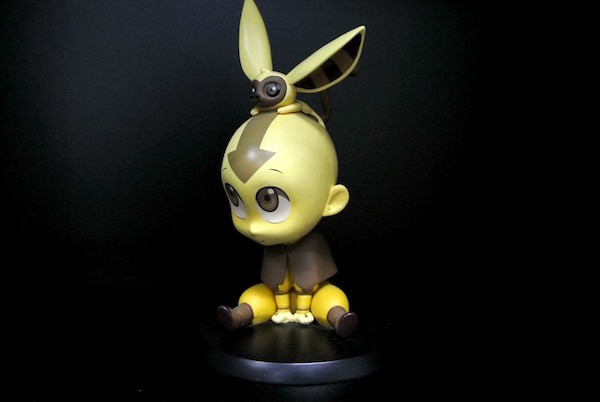 Special Type Japanese Anime Figures Gold Avatar Fashionable Design