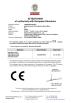 Easten Electric Appliance Co.,LTD Certifications