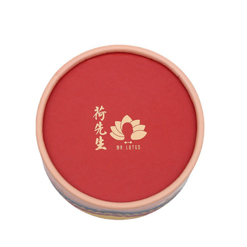 Food Grade Offset Printing Cardboard Cylinder Packaging 46mm 50mm Diameter