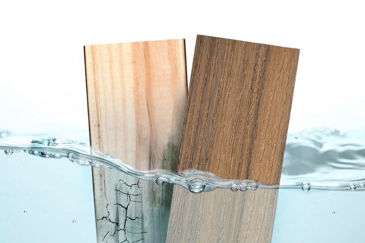 PVC Foam ASA Composite Decking Board Trex for Outdoor Crack Resistance and Waterproof