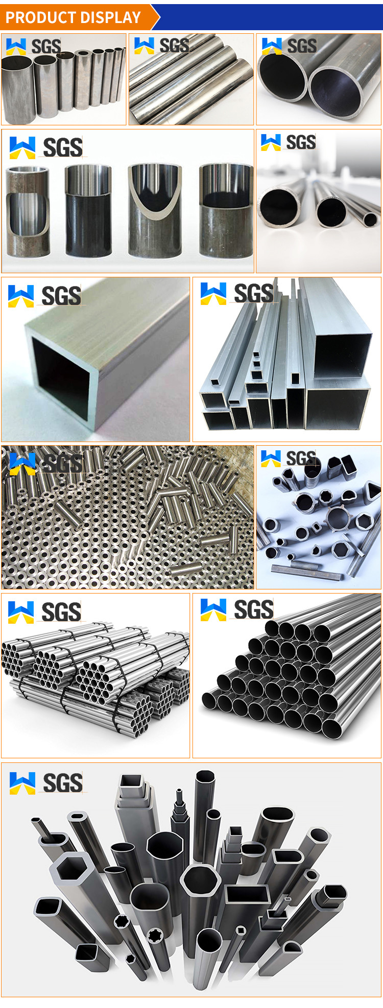 E235 Galvanized Steel Square Tubing Round 0.3mm 2.5mm For Household Appliances