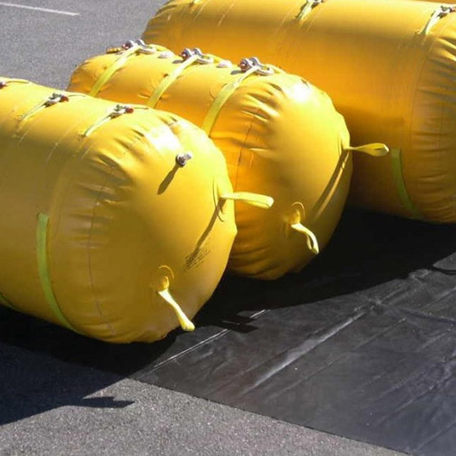 Cylindrical Marine Salvage Airbags Underwater Inflatable Air Lift Bag