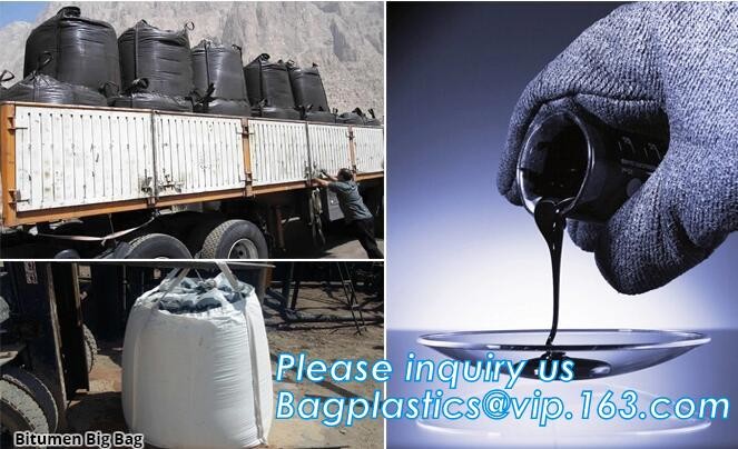 BITUMEN BIG BAGS, FOOD GRADE BIG BAGS, OIL BAG, BOTTOM SPOUT,INNER LINER BAG,FERTILIZER BAG, VENTILATED BREATHING BAG BI