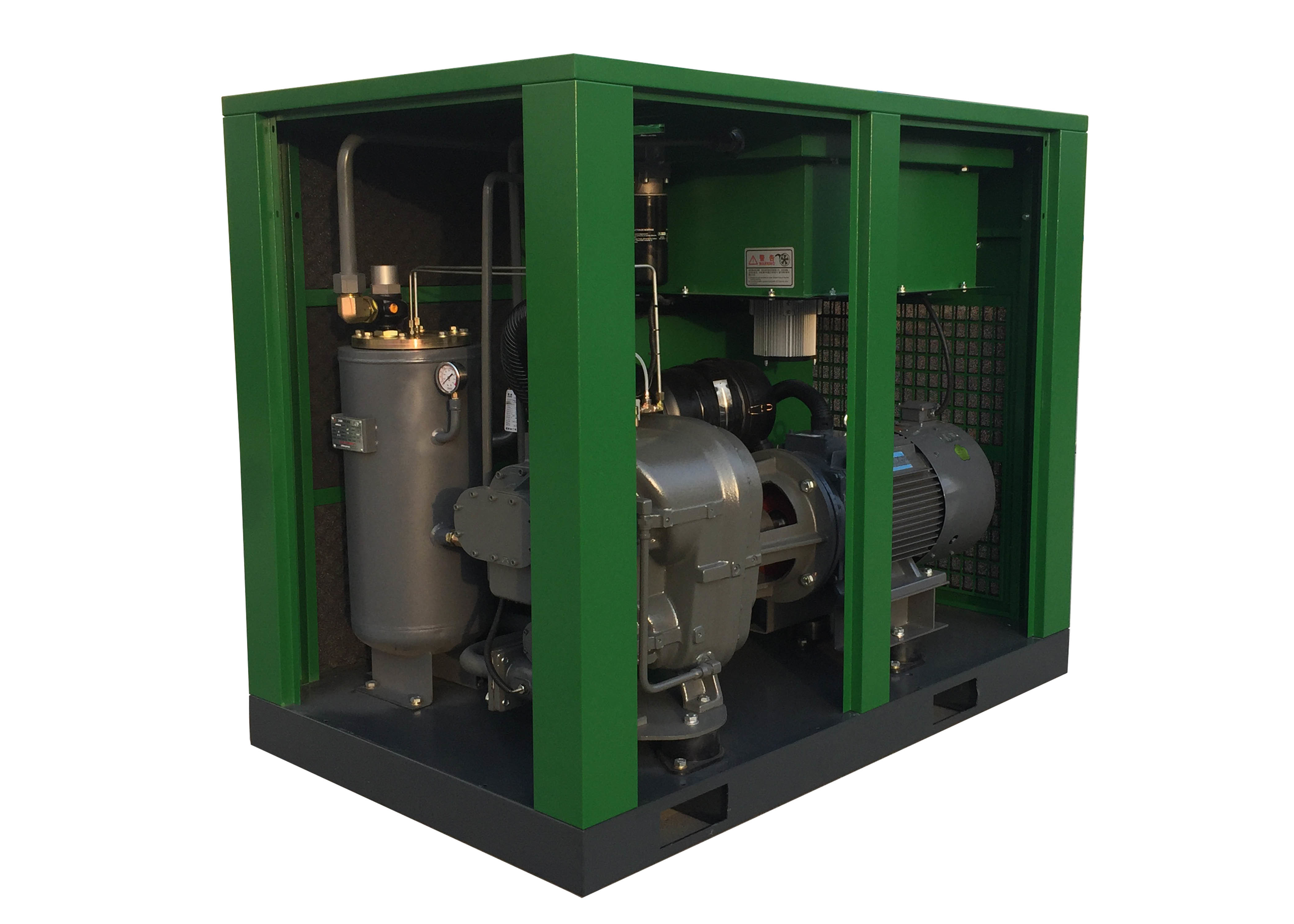 2980r/Min Industrial Screw Compressor 2 Stage Approximate Noiseless Running