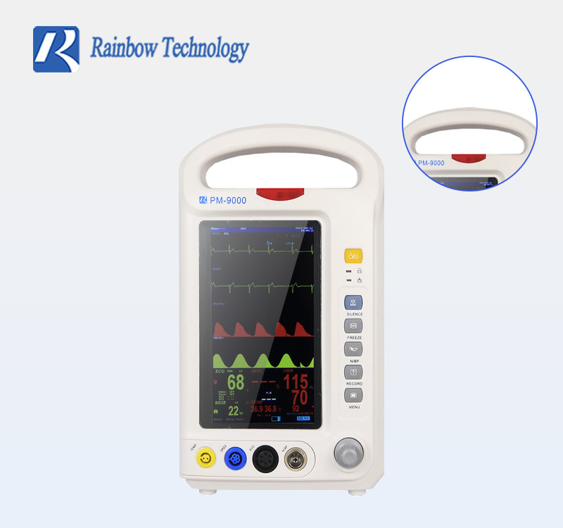 Healthcare Facility Handheld Patient Monitor Ambulance 6 Para For First Aid