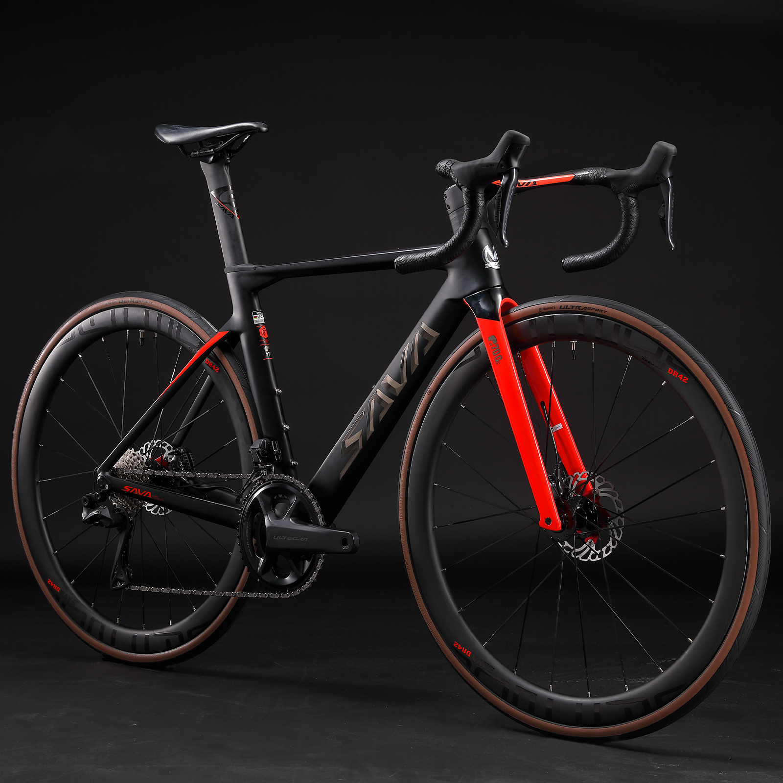SAVA Electronic Shifting Carbon Road Bike Full Carbon Bicycle Shimano R8170 Groupset 2
