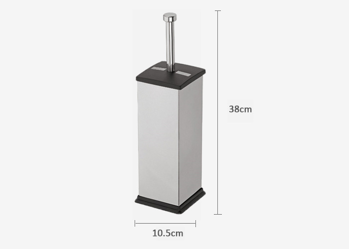 Luxury Toilet Brush Accessories Metals Small Toilet Brush Soft Brush Head Set