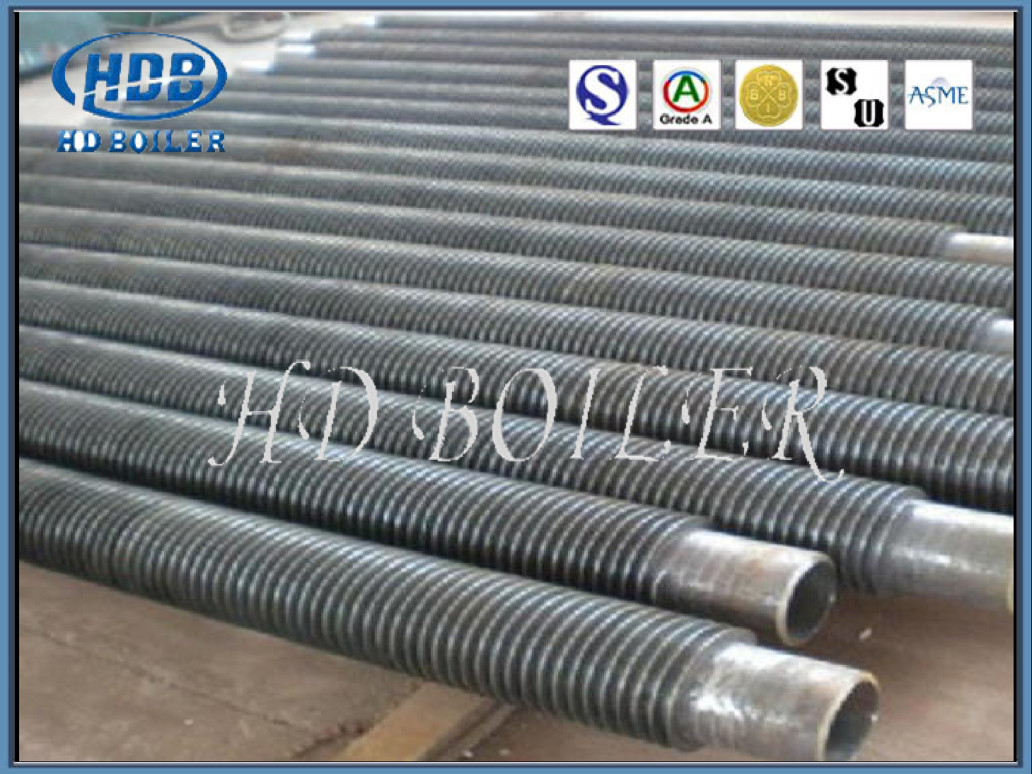 FCB Coal Fired Power Plant Boiler Fin Tube Heating Element
