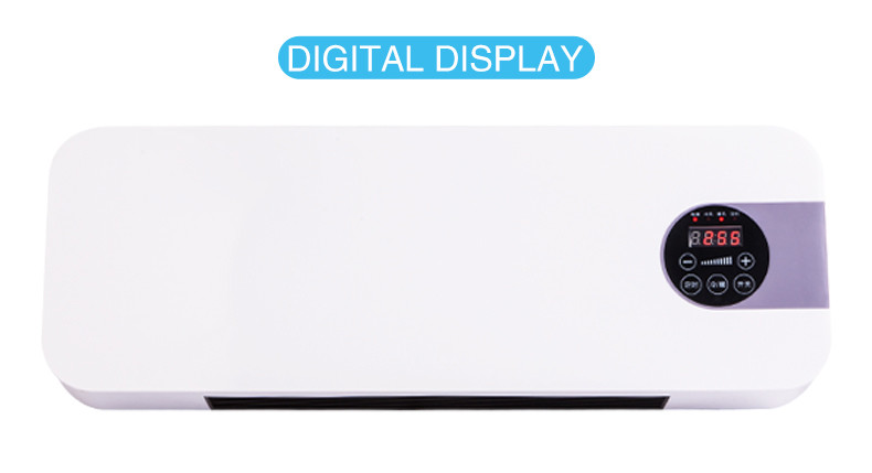 Intelligent Wall Mounted Electric PTC Ceramic Heater Portable With Remote Control