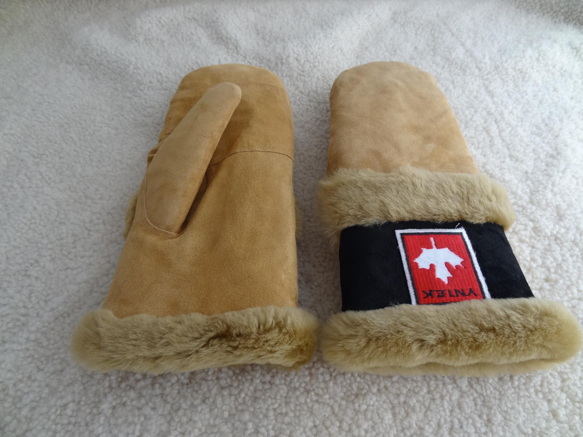 Shearing Wool Waterproof Warm Winter Thinsulate Ski Gloves