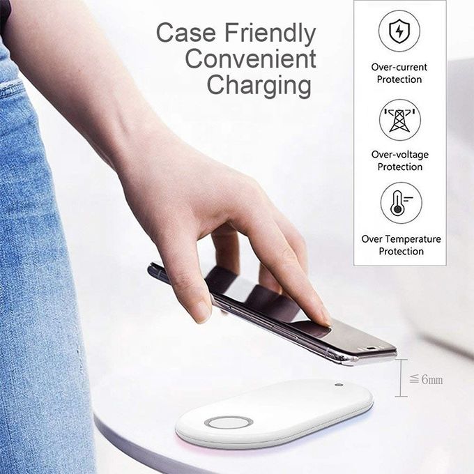 Ultra Slim 10W 9V 1.67A QI Standard Wireless Charging Pad