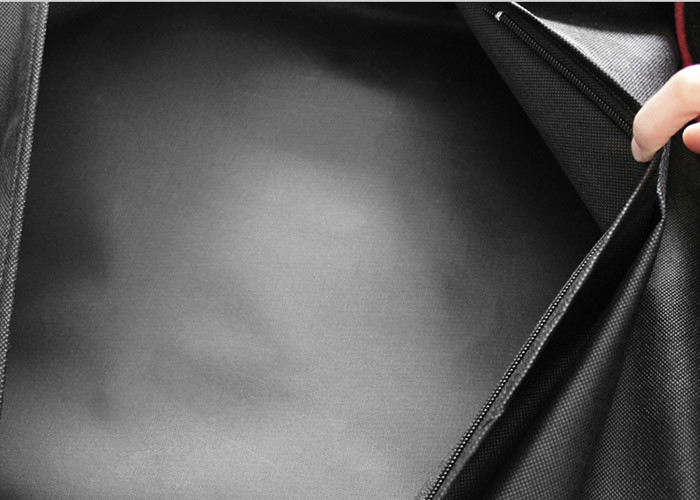 Oxford Non Woven Garment Storage Bag Mens Suit Carrier For Travel Packaging