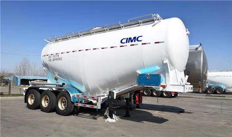 32/35cbm Bulk Cement Tankers Trailer Manufacturers-CIMC Trailer