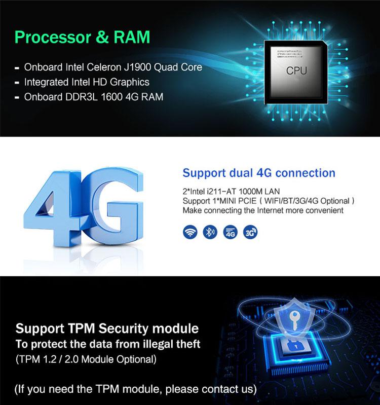 Processor & RAM Support dual 4G connection