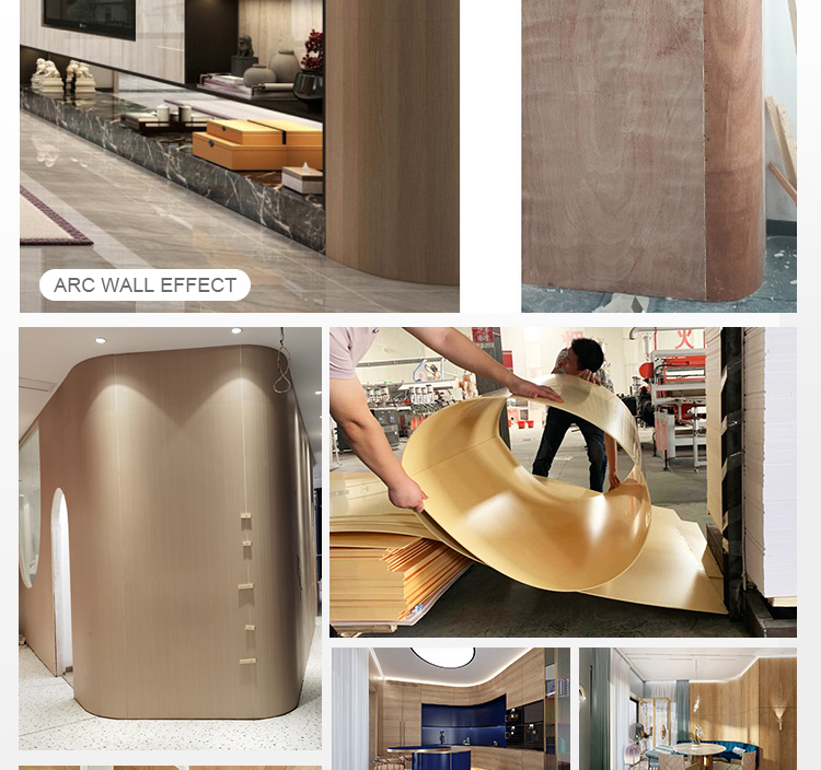 Decorative bamboo charcoal board  PVC Wall Panels Manufacture Wood Panels Decor Interior