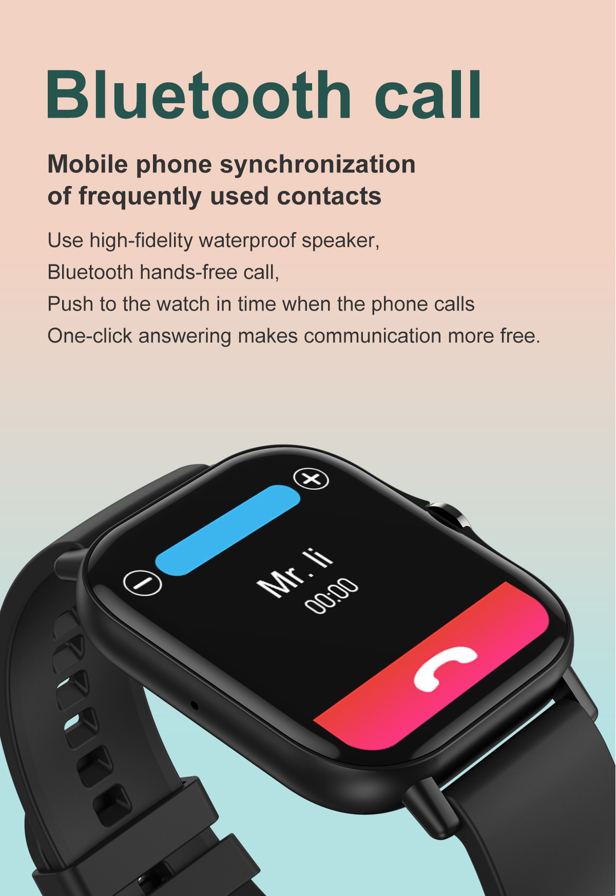 Dt94 Gts 2 Smart Watch Men Bluetooth Call 1.78 Screen Fitness Tracker Blood Pressure Ecg Sport Women Smartwatch