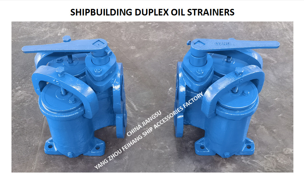 JIS 7202 / CBM1132 DUPLEX LUBE OIL FILTER STAINLESS STEEL