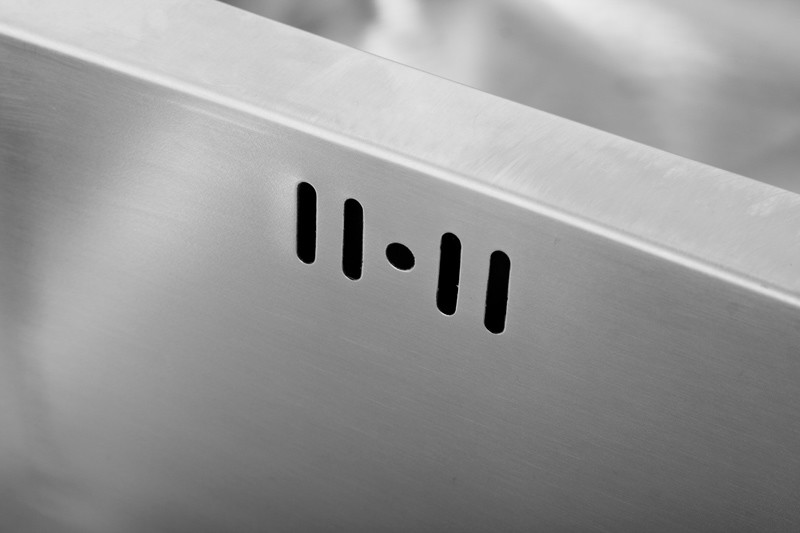 304SUS Stainless Steel Topmount Kitchen Sink With Tap Hole 36*20 Inch