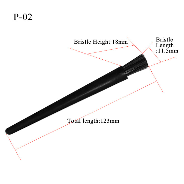 Industrial Printing Soft Bristle Esd Cleaning Brush Anti Static