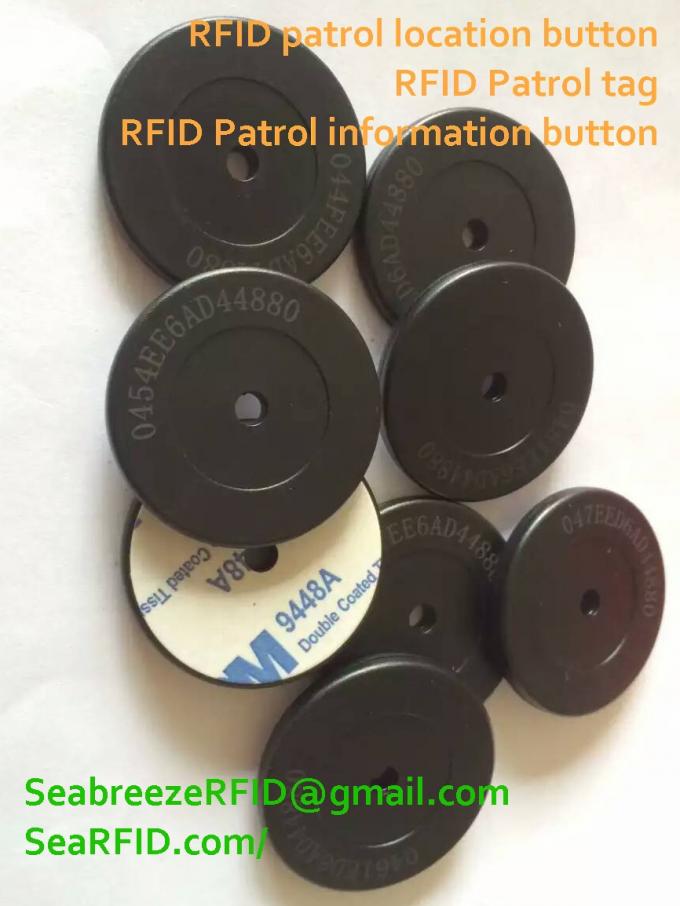 RFID patrol location button/Electronic patrol cards/patrol tags/patrol information button