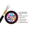 Buy cheap Non Metallic GYFTY Fiber Optic Armoured Cable G652D 12 24 30 48 Core PE HDPE from wholesalers