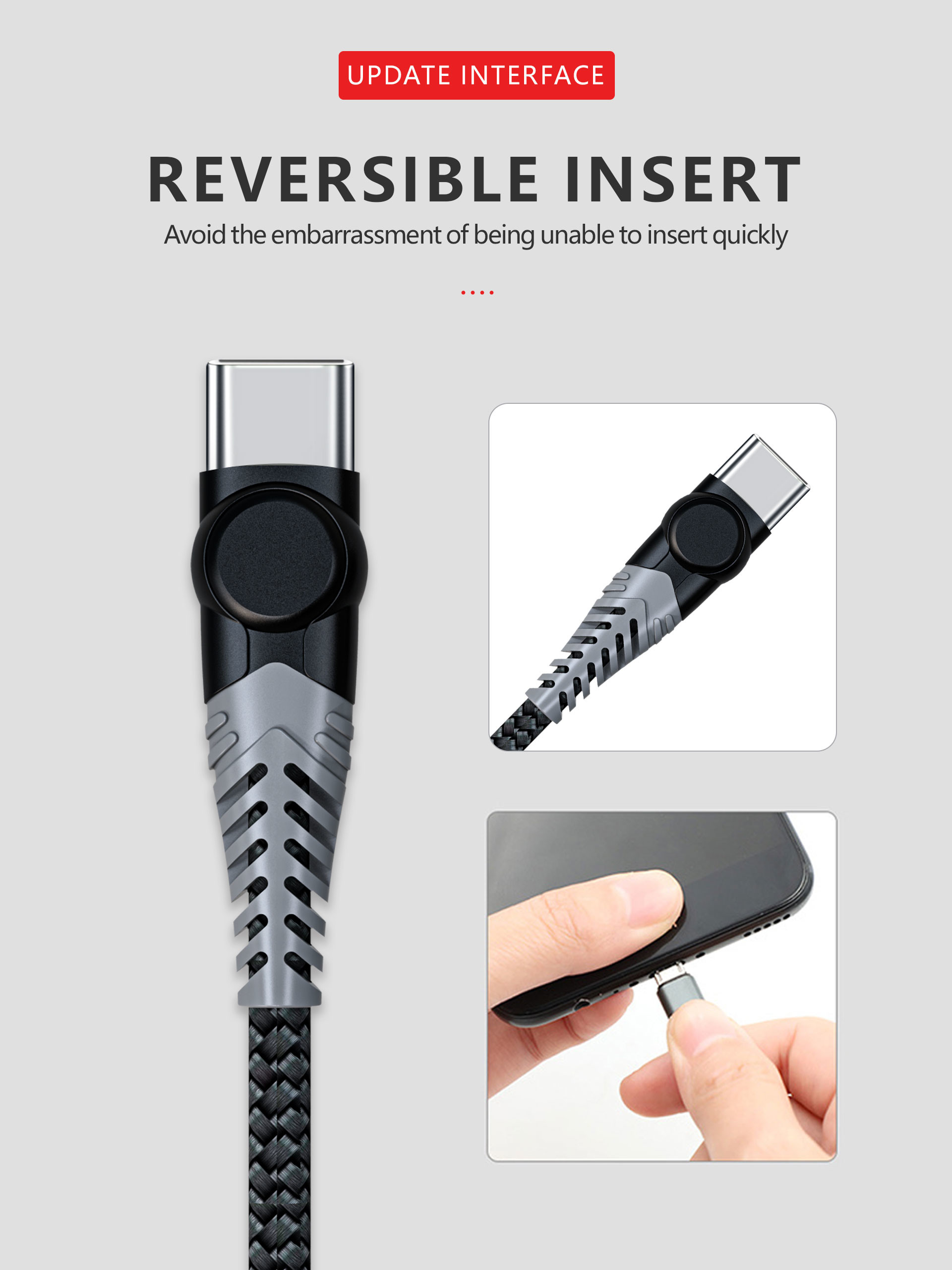 USB C to USB C (6FT) USB-IF Certified Cable, 60W Power Delivery PD Charging Cord