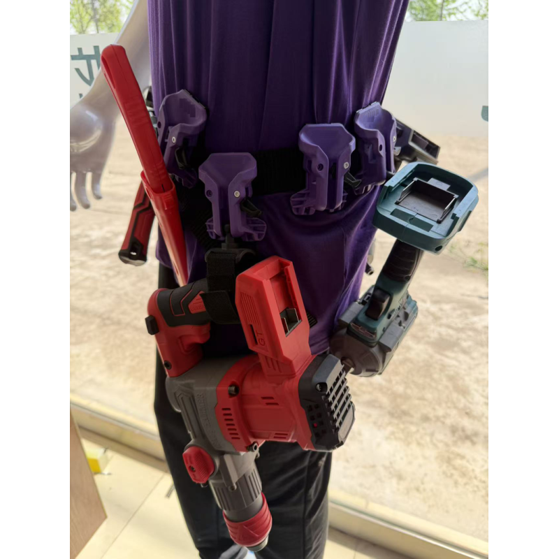 30KG Heavy Duty Tool Belt Clip Power Tool Holder Quick Release Tool Hook Waist Carry Clip for Cordless Drill