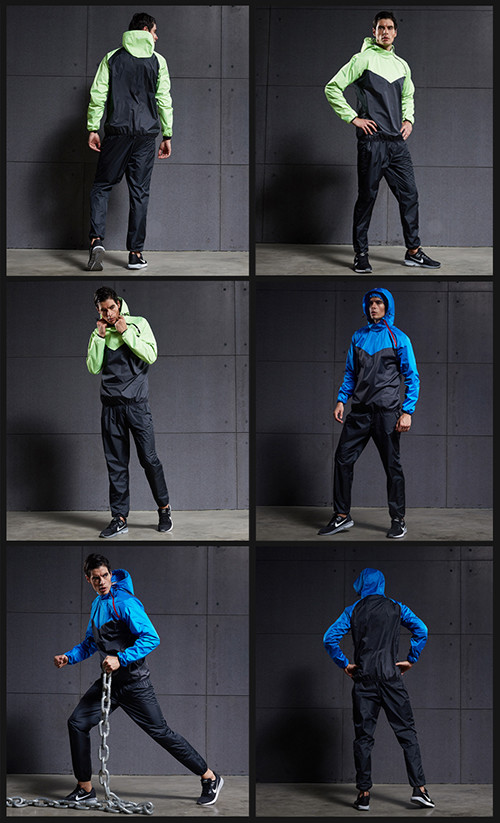 Fitness Clothing Long - Sleeved Running Wear Mid / High / Low Waist Type