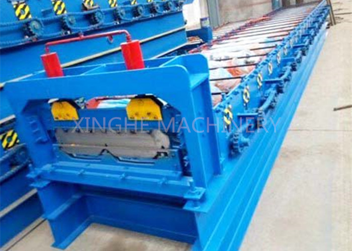 JCH Metal Roll Forming Machine With 19 Rollers , Purlin Roll Forming Machine