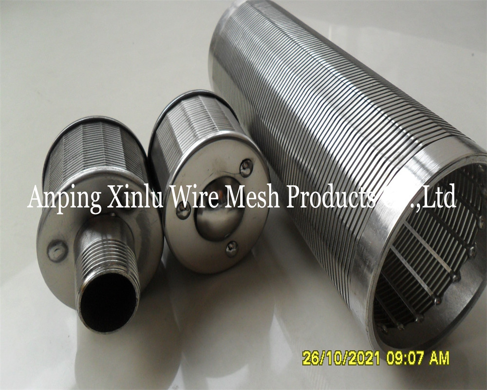 1-1/2" Diameter Wedge Wire Strainer Nozzle for Filter Tank Effective Filtration Solution