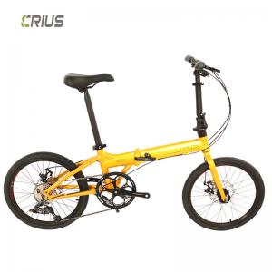 Buy cheap 20 Inch Aluminum Alloy Road Racing Folding Road Bike with Front and Rear Wheel V Brake product
