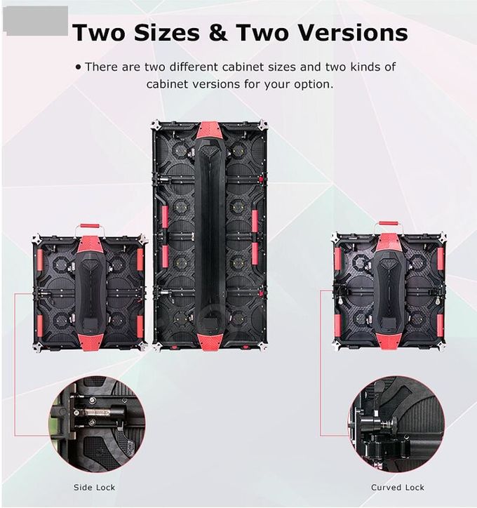 SMD1515 1000nits Rental LED Video Wall P4.81 P5.95 P6.25 EMC