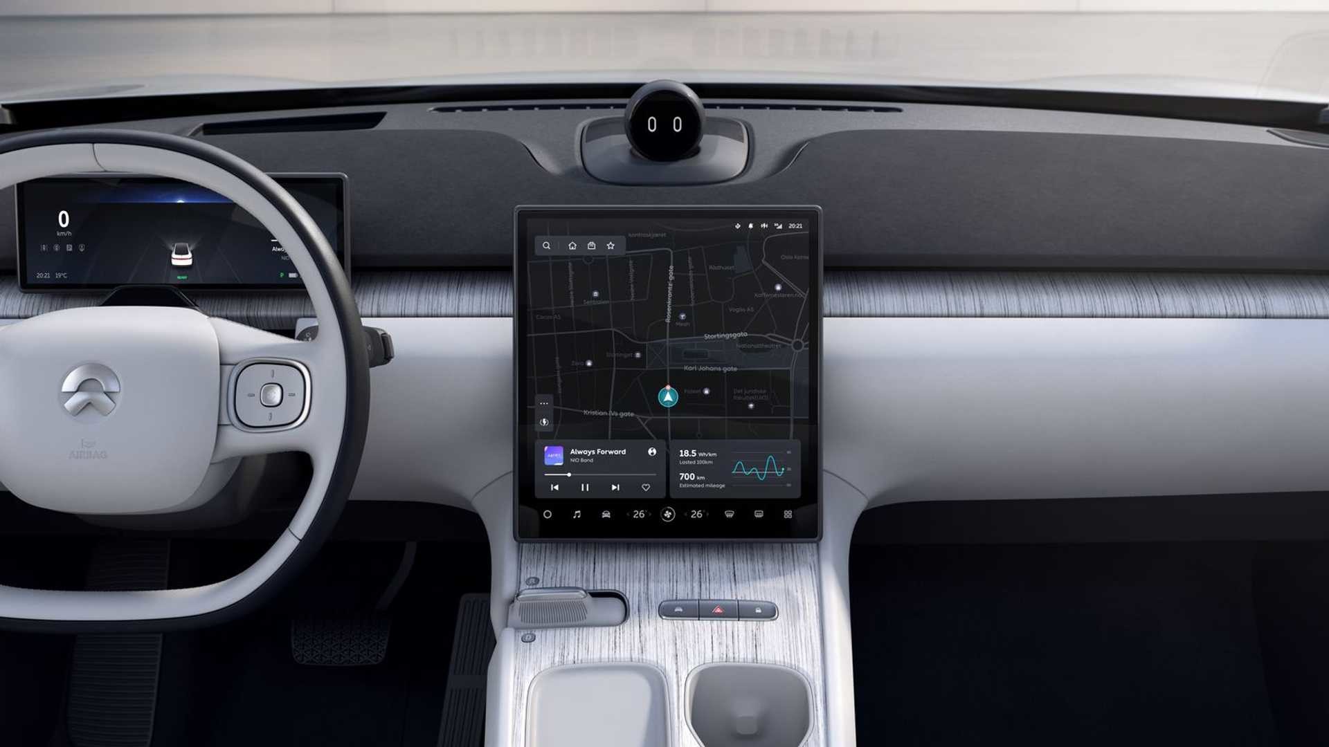 Luxury Secondhand Electric Cars Multi Function AWD Modern NIO ET7 Electric Car