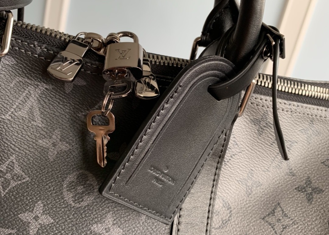 Grey Men'S Genunie Leather Womens Travel Handbag Business Style