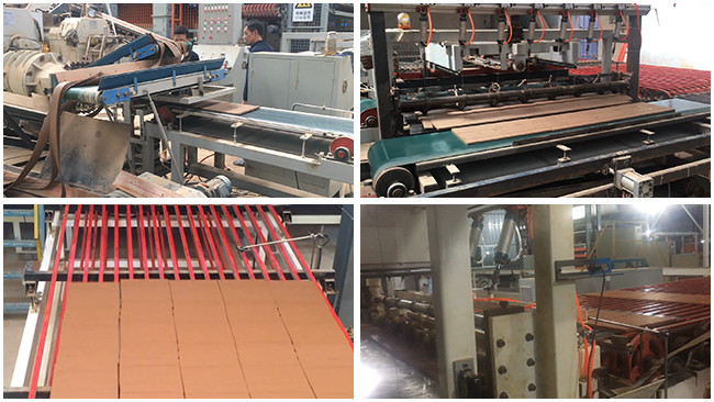 Vacuum Automatic Brick Making Machine 720-960pcs Per Hour Extruder Production Line