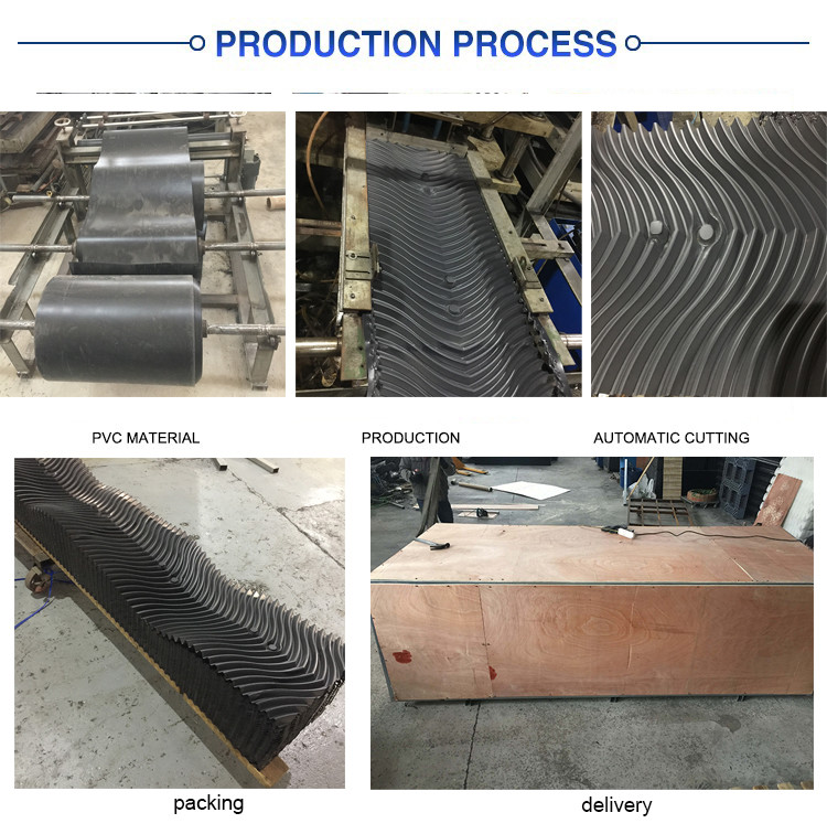 385mm Industrial PVC Fills Of Cooling Tower Fill Material Price