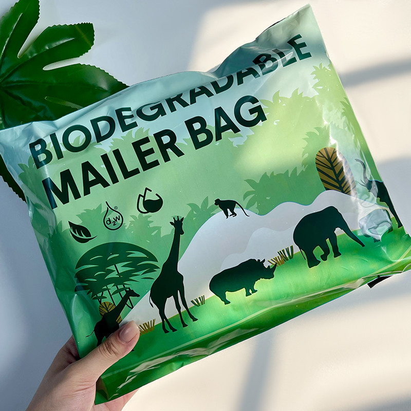 Biodegradable Shipping Bags Compostable Postage Bags OEM ODM