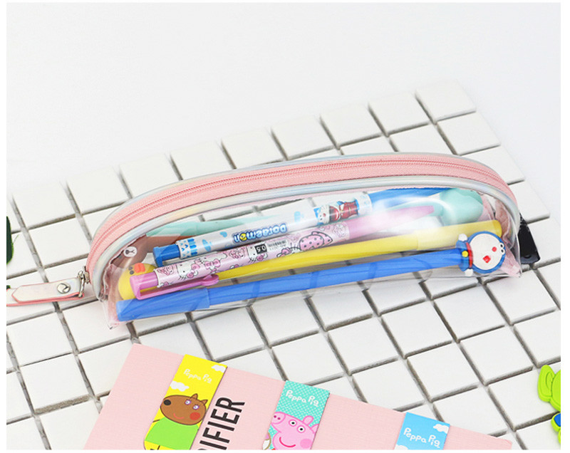 Waterproof Transparent Large Brush PVC Makeup Bag