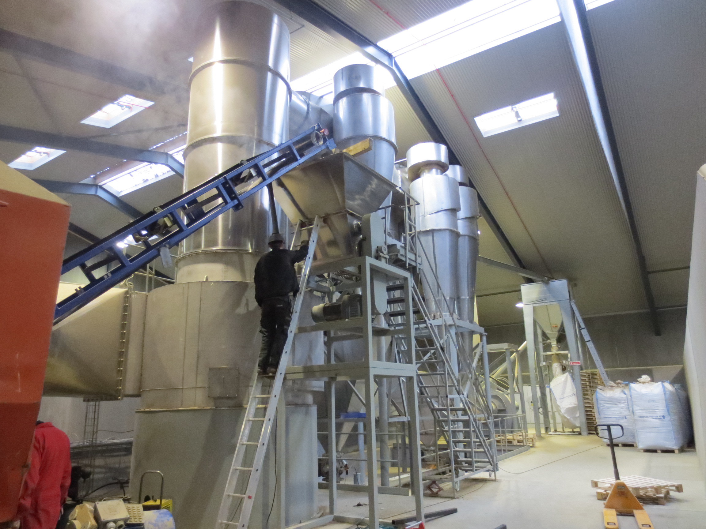 High Speed Air Stream Dryer Machine Button Control System