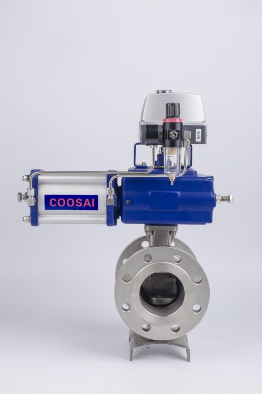 1 -10 DN25-DN250 Segment Ball Valve Manufactured by ABC Valve Company