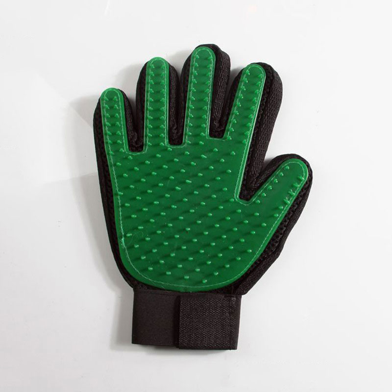 Silicone Cat Dog Grooming Gloves For Pet Massage Deshedding