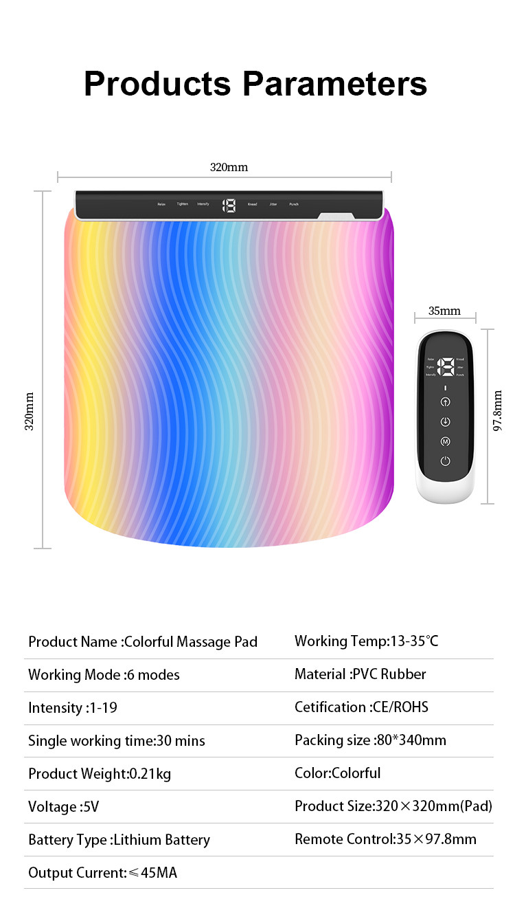 Remote Control Leg Reshaping Foot Massager EMS 90mAh 15 Intensity