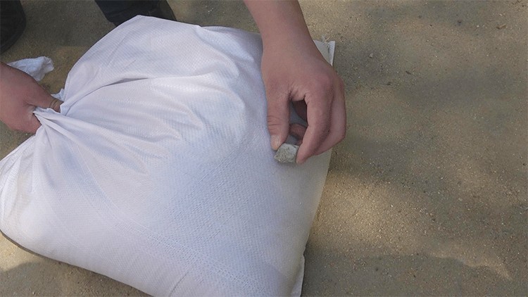 100cm PP Woven Sack Mesh Netting Bags White Polyethylene Recyclable