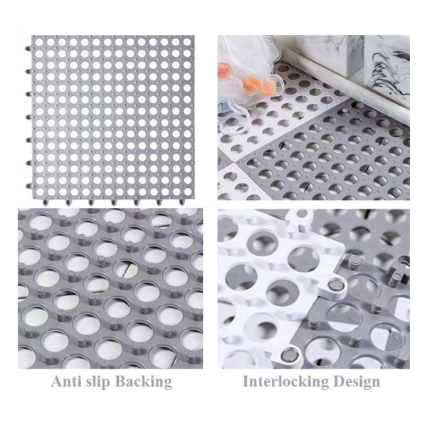 Washroom Toilet Swimming Pool Anti Slip Mats 300MM Under Pool Matting
